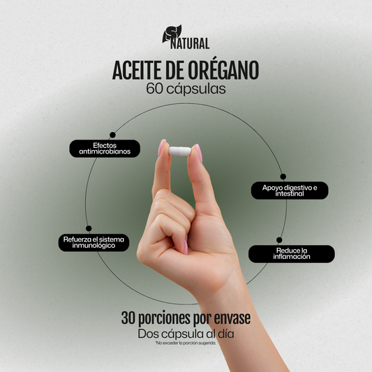 Aceite de Orégano | 60 Cápsulas