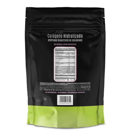 Péptidos de Colágeno Hidrolizado | 300 gramos