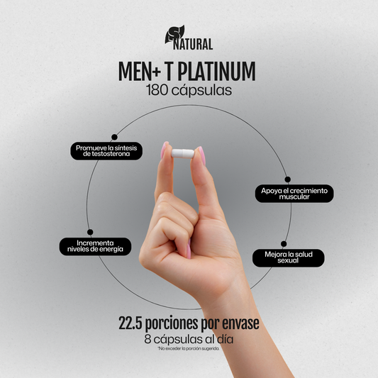 Men+ T Platinum | 180 Cápsulas