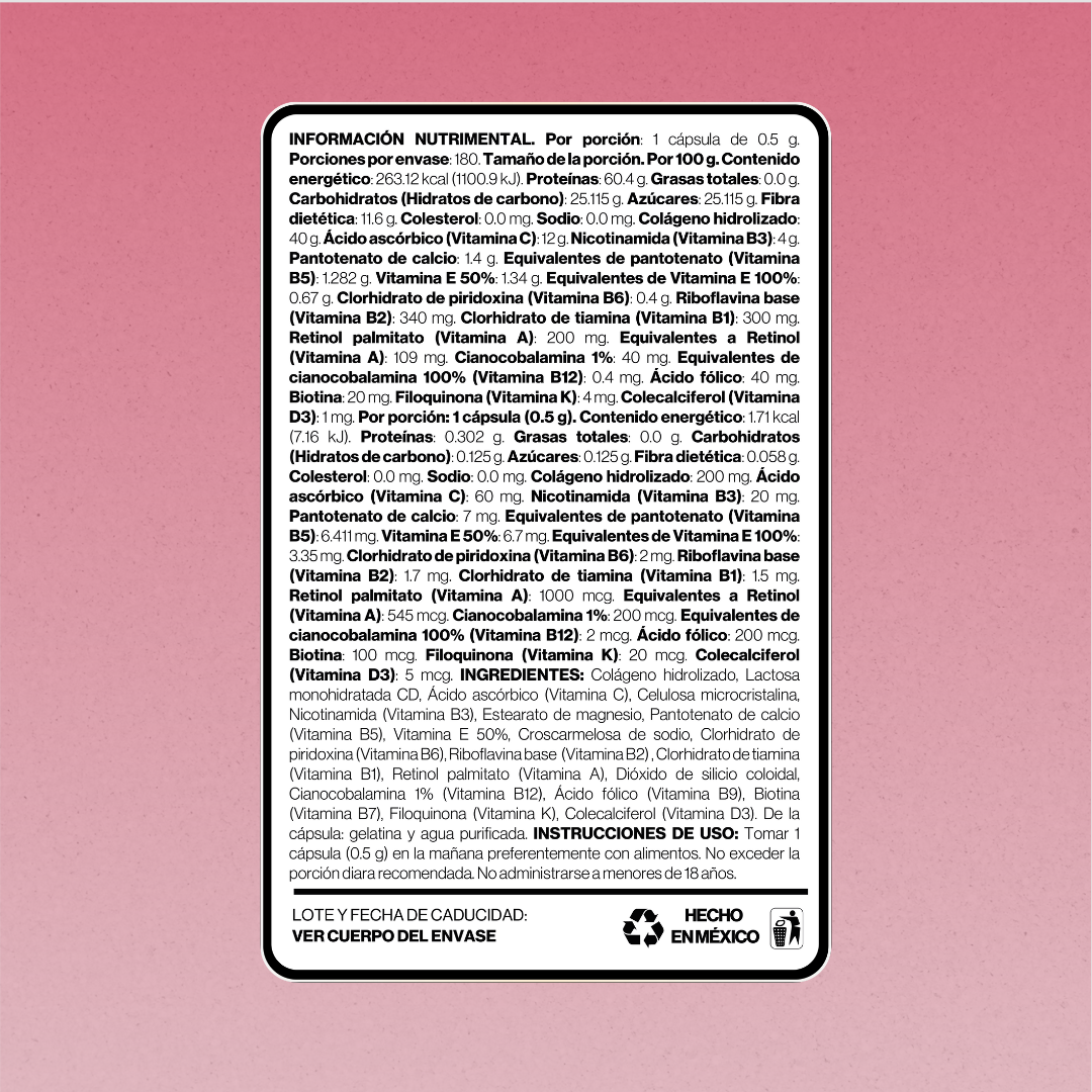 Multivitamínico Mujer | 180 Cápsulas