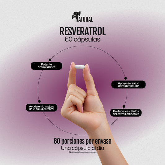 Resveratrol | 60 Cápsulas