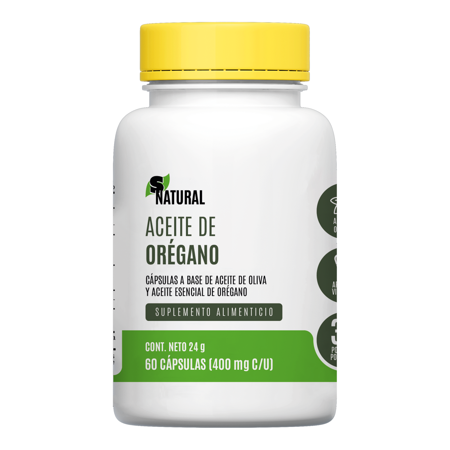 Aceite de Orégano | 60 Cápsulas