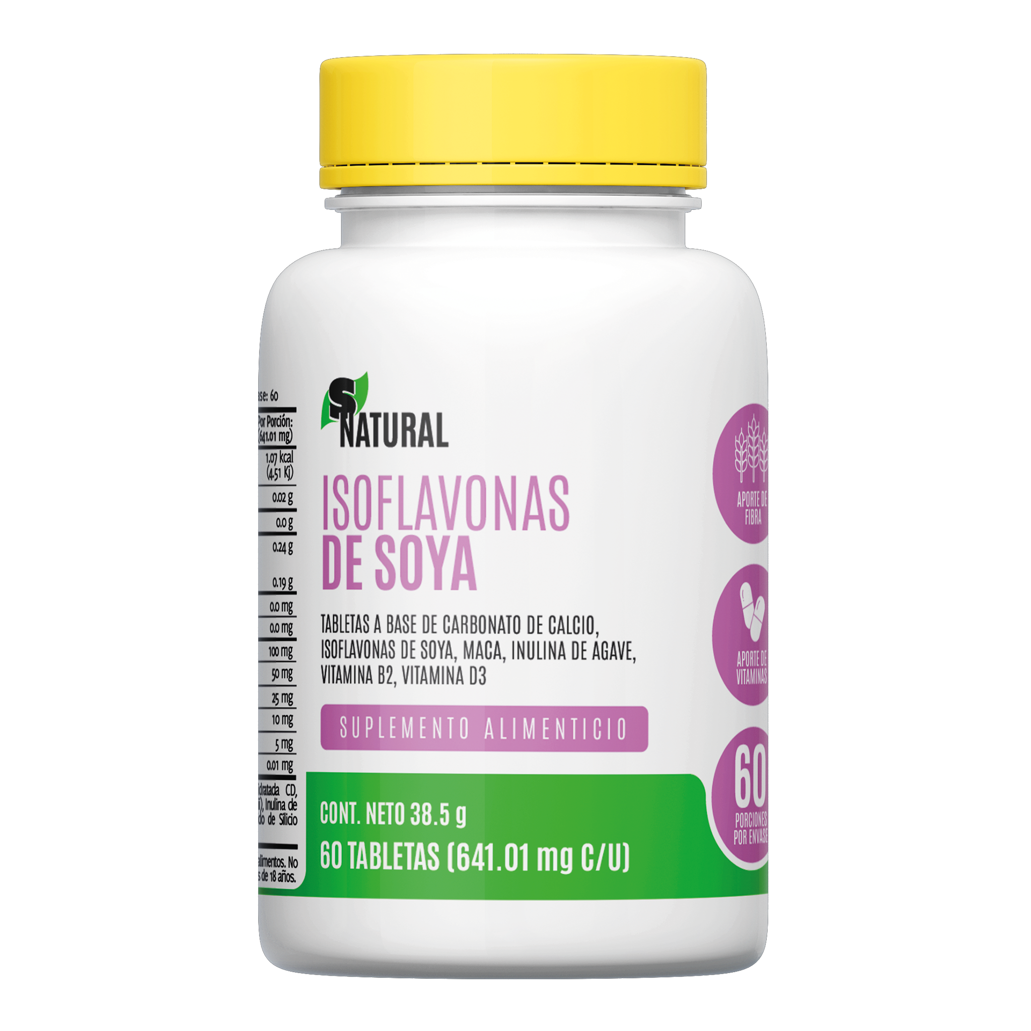Isoflavonas De Soya 60 Tabletas S Natural isoflavonas-de-soya-60-tabletas-s-natural