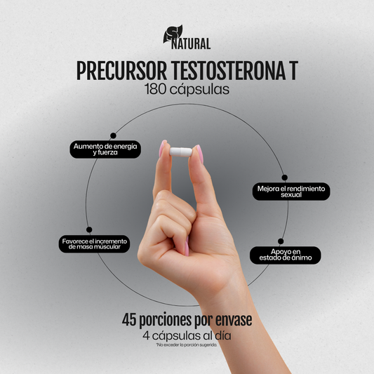 Precursor Testosterona T | 180 Cápsulas