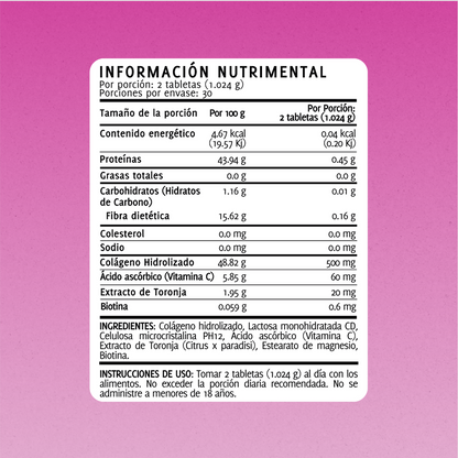 Biotina | 60 Tabletas
