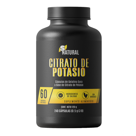 Citrato de Potasio | 240 Cápsulas
