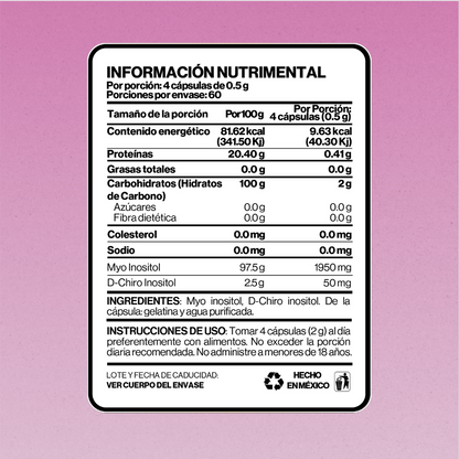 Inositol Platinum | 240 Cápsulas