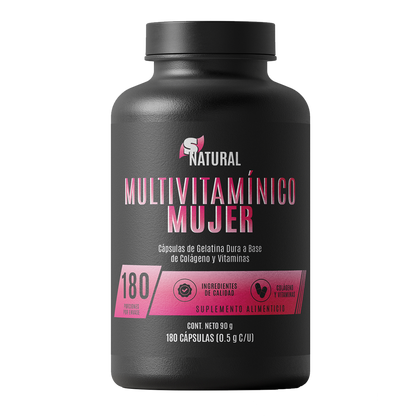Multivitamínico Mujer | 180 Cápsulas