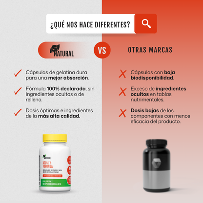 Nopal y Toronja | 60 Cápsulas
