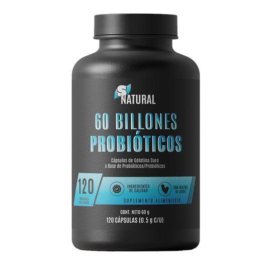 Probióticos | 60 Billones | 120 Cápsulas
