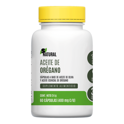 Aceite de Orégano | 60 Cápsulas