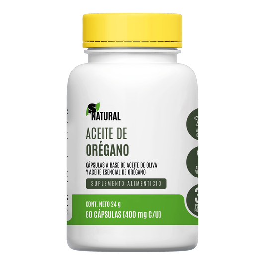 Aceite de Orégano | 60 Cápsulas