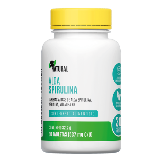 Alga Spirulina | 60 Tabletas