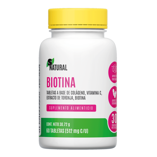 Biotina | 60 Tabletas