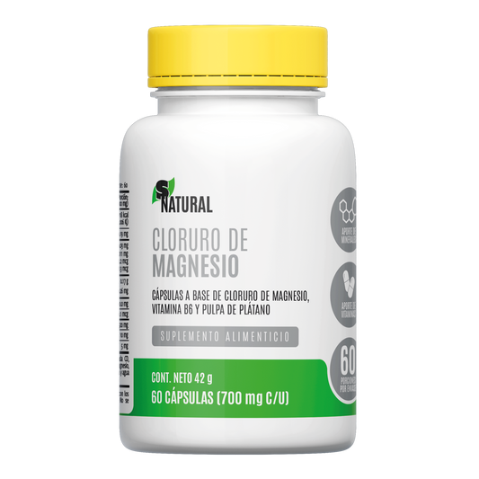 Cloruro de Magnesio | 60 Cápsulas