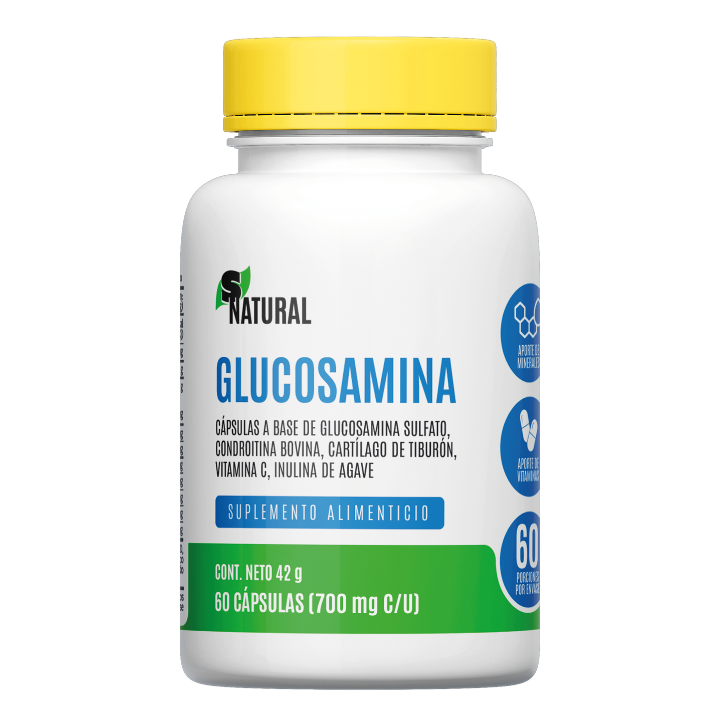 Glucosamina | 60 Cápsulas