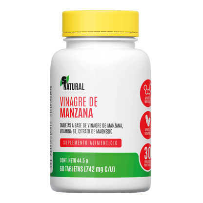Vinagre de Manzana | 60 Tabletas